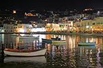 Mykonos by night,Mykonos bei Nacht,rent boat greece,mieten Boot Griechenland,voguesails.com