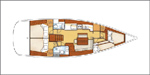 plan Beneteau Oceanis 46,Plannung Beneteau Oceanis 46,sailing yacht,Segelyacht,voguesails.com